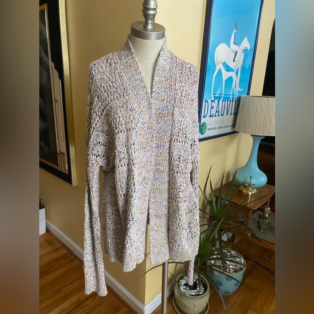 colorful ny & co. cardigan sweater